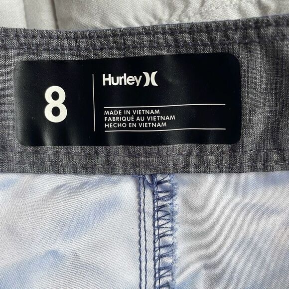 NWOT Hurley Swim Trunks - Size 8 - Picture 6 of 7
